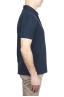 SBU 02041_2020SS Short sleeve navy blue pique polo shirt  03