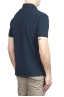 SBU 02041_2020SS Short sleeve navy blue pique polo shirt  04