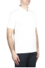 SBU 02043_2020SS Short sleeve white pique polo shirt  02