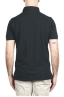 SBU 02045_2020SS Short sleeve black pique polo shirt  05