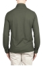 SBU 02047_2020SS Camisa de crepé ligera de algodón verde 05