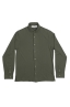 SBU 02047_2020SS Camisa de crepé ligera de algodón verde 06