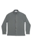 SBU 02049_2020SS Camisa de crepé ligera de algodón gris 06
