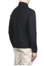 SBU 02052_2020SS Classic long sleeve navy blue cotton crepe polo shirt 04