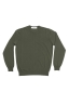 SBU 02054_2020SS Green crew neck sweater in pure cotton 06