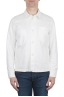 SBU 02071_2020SS Veste à poches multiples sans doublure en coton blanc 01