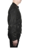 SBU 02076_2020SS Dark brown suede leather jacket 03