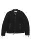 SBU 02077_2020SS Black suede leather jacket 06
