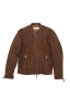 SBU 02078_2020SS Brown suede leather jacket 06