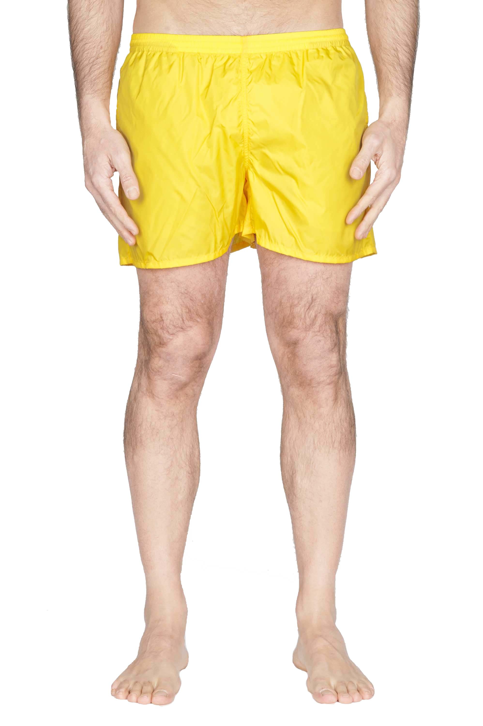 SBU 01752_2020SS Tactical swimsuit trunks in yellow ultra-lightweight nylon 01