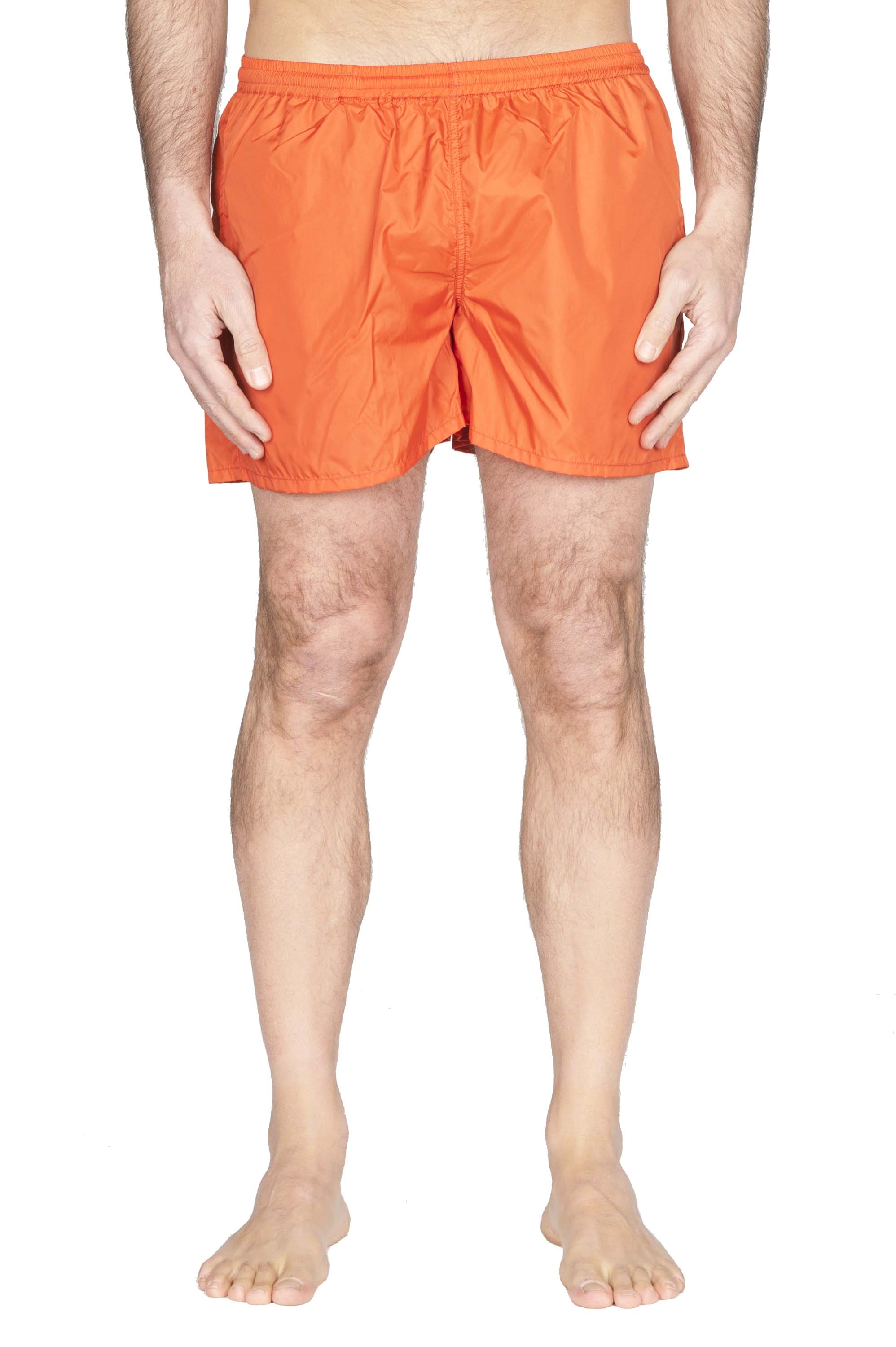 SBU 01755_2020SS Costume pantaloncino classico in nylon ultra leggero arancione 01