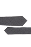 SBU 01570_2020SS Classic skinny pointed tie in grey wool and silk 04
