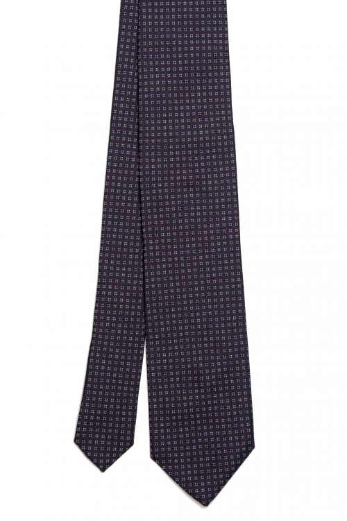 SBU 01579_2020SS Classic handmade pointed tie in silk 01