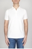 SBU - Strategic Business Unit - Classic Short Sleeve Stone Washed White Pique Polo Shirt