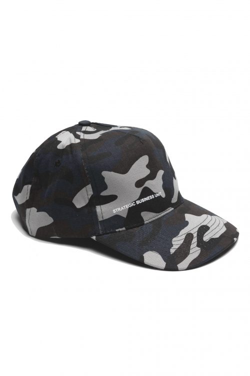 SBU 01810_2020SS Classic cotton baseball cap camouflage blue 01