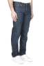SBU 01448_2020SS Denim bleu jeans délavé en coton biologique 02
