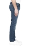 SBU 01452_2020SS Teint pur indigo délavé à la pierre coton stretch jeans bleu 03