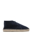 SBU 01709_2020SS Original blue suede leather lace up espadrilles with rubber sole 01
