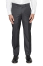 SBU 01057_2020SS Blazer y pantalón formal de lana fresca gris para hombre 04