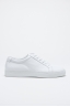 Classic Sneakers In White Calf-Skin Leather