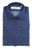 SBU 02001_2020SS Blue patterned cotton shirt 06