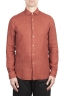 SBU 02020_2020SS Classic brick red linen shirt 01