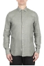 SBU 02022_2020SS Classic olive linen shirt 01