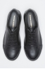 Classic Sneakers In Black Calf-Skin Leather