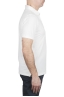 SBU 02037_2020SS Classic short sleeve white cotton crepe polo shirt 03
