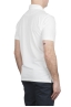 SBU 02037_2020SS Classic short sleeve white cotton crepe polo shirt 04