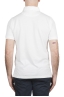 SBU 02037_2020SS Classic short sleeve white cotton crepe polo shirt 05
