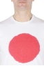 SBU 02848_2020SS 赤と白のプリントされたグラフィックの古典的な半袖綿ラウンドネックtシャツ 06
