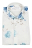 SBU 02850_2020SS Camisa clásica de algodón y lino floral 06