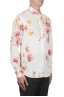 SBU 02851_2020SS Camisa clásica de algodón y lino floral 02