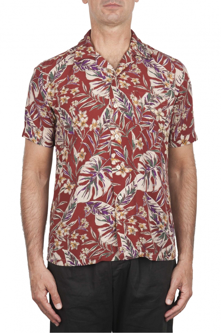 SBU 02852_2020SS Camisa estampada floral hawaiana 01